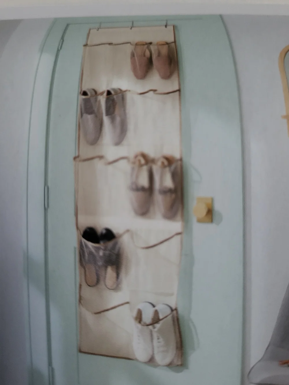 brightroom Quilted Storage Organizer - Cream and Taupe